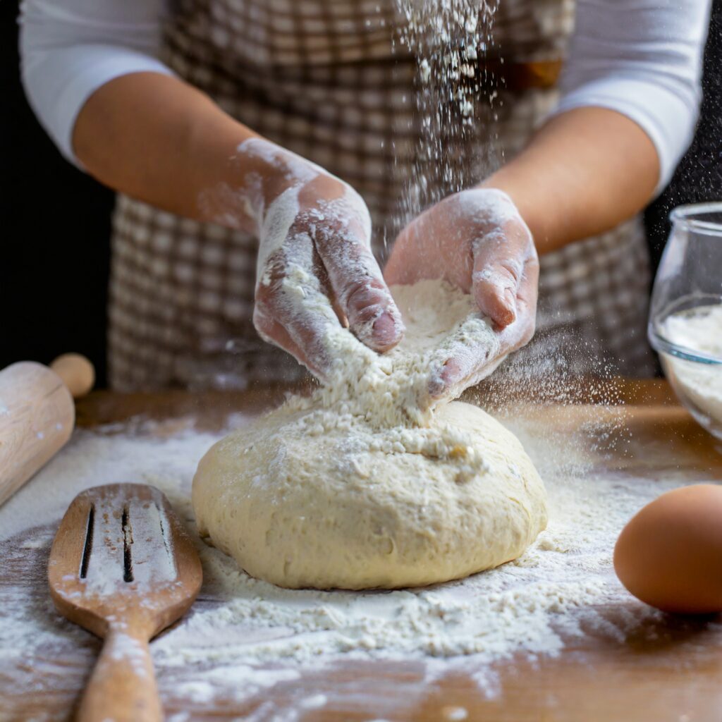 1. Preparing the Dough: