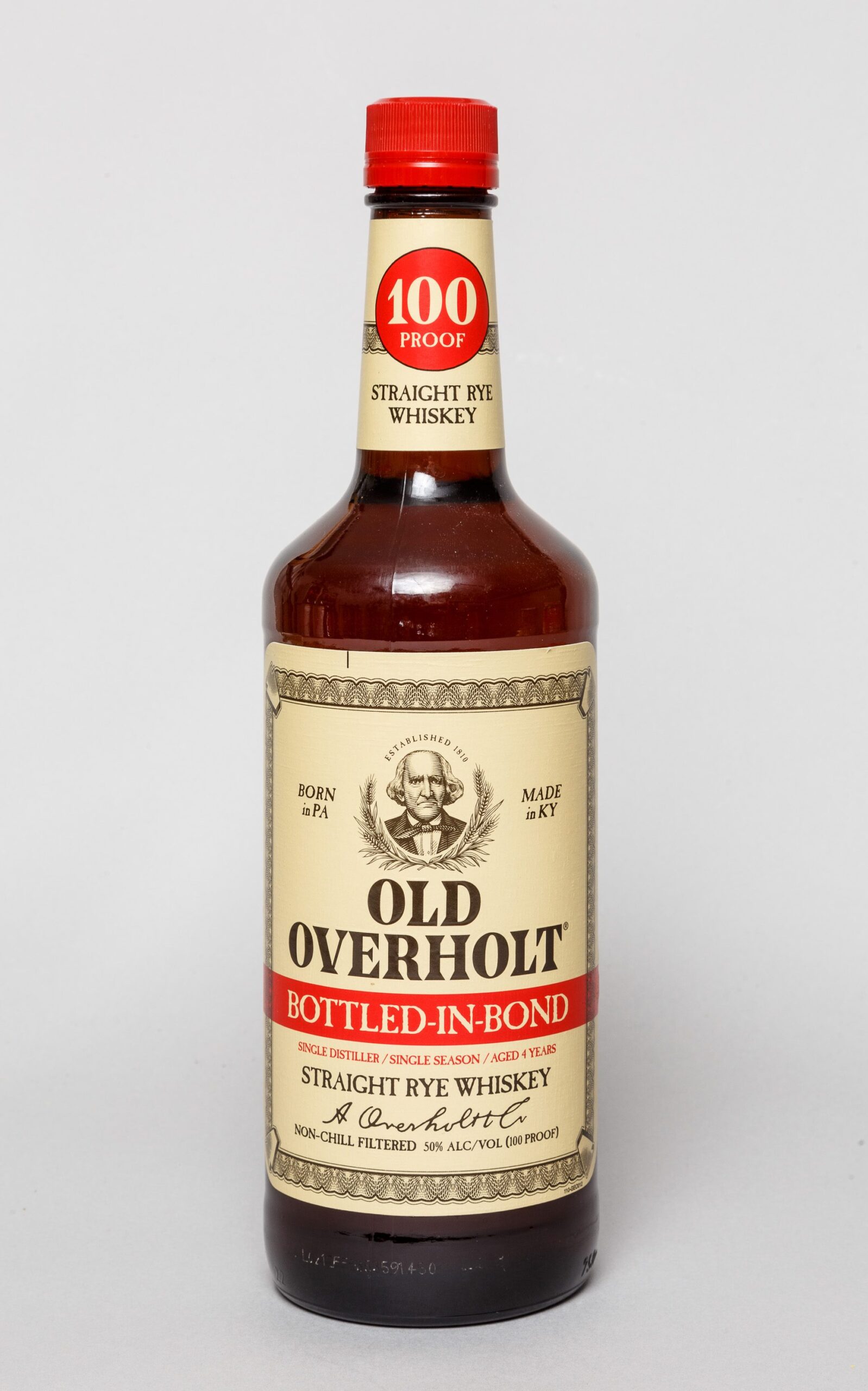 Old Overholt Bonded Rye Whiskey